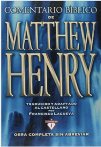 Comentario bíblico de Matthew Henry ora completa sin abreviar, 2 tomos en 1, antiguo y nuevo testamento
