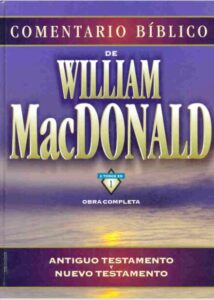 Portada del comentario bíblico de William MacDONALD
